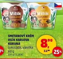 Penny Market SMETANOVÝ KRÉM VILÍK KARLOVA KORUNA nabídka