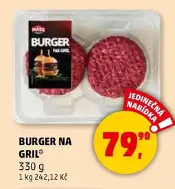 Penny Market BURGER NA GRIL nabídka
