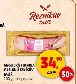 Penny Market ANGLICKÁ SLANINA V CELKU ŘEZNÍKŮV TALÍŘ nabídka