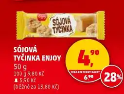 Penny Market SÓJOVÁ TYČINKA ENJOY nabídka