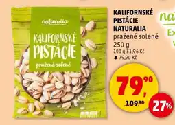 Penny Market KALIFORNSKÉ PISTÁCIE NATURALIA nabídka