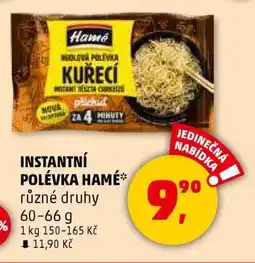 Penny Market Instantní polévka Hamé nabídka
