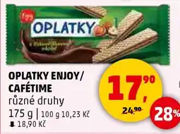 Penny Market OPLATKY ENJOY/CAFÉTIME nabídka
