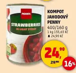 Penny Market KOMPOT JAHODOVÝ PENNY nabídka