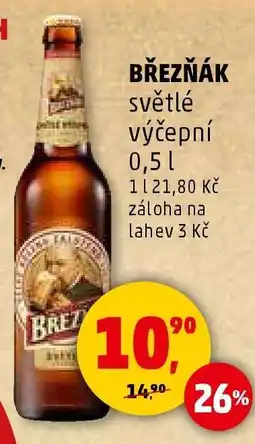 Penny Market Březňák světlé výčepní nabídka
