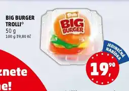 Penny Market BIG BURGER TROLLI nabídka