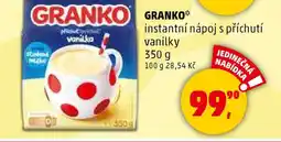 Penny Market GRANKO instantní nápoj s příchutí vanilky nabídka
