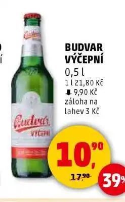 Penny Market Budvar výčepní nabídka