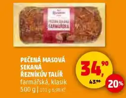 Penny Market Pečená masová sekaná Řezníkův talíř nabídka