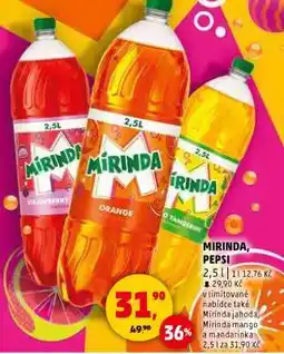 Penny Market Mirinda, Pepsi nabídka