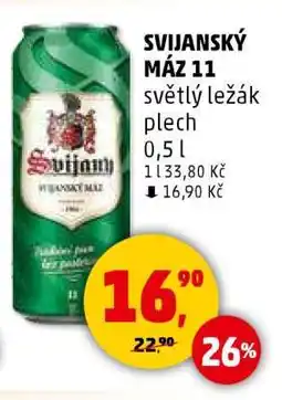 Penny Market Svijanský Máz 11 nabídka
