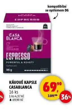 Penny Market KÁVOVÉ KAPSLE CASABLANCA nabídka