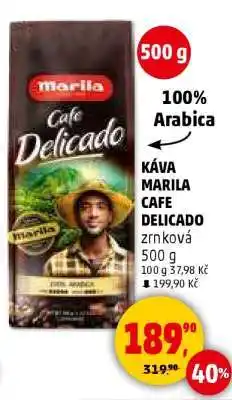 Penny Market KÁVA MARILA CAFE DELICADO nabídka