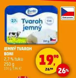 Penny Market JEMNÝ TVAROH BONI nabídka