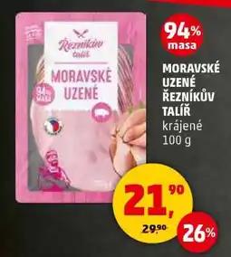 Penny Market MORAVSKÉ UZENÉ ŘEZNÍKŮV TALÍŘ nabídka