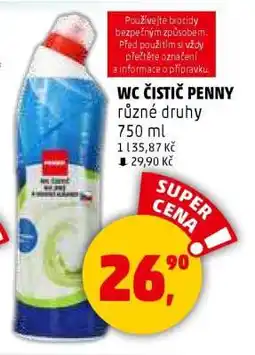 Penny Market WC ČISTIČ PENNY nabídka