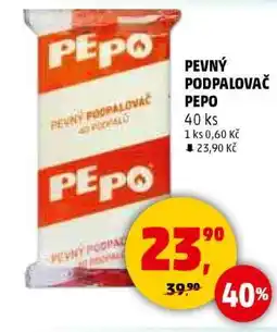Penny Market PEVNÝ PODPALOVAČ PEPO nabídka