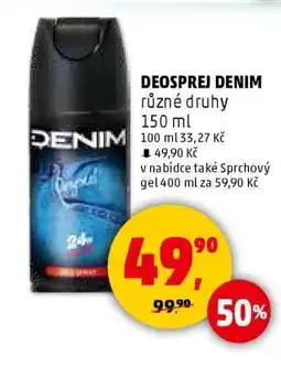 Penny Market DEOSPREJ DENIM nabídka