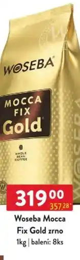 Qanto Woseba Mocca Fix Gold zrno nabídka