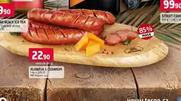 Terno Klobása s čedarem nabídka