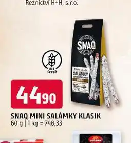 Terno Snaq mii salámky klasik nabídka