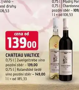 Terno Chateau valtice rulandské šedé nabídka