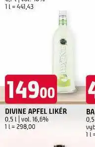 Terno Divine apfel likér nabídka