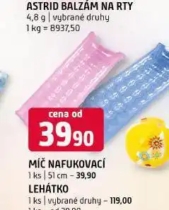 Terno Nafukovací lehátko nabídka