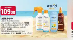 Terno Asgtrid sun olej na opalování nabídka