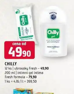 Terno Chilly intimní gel nabídka