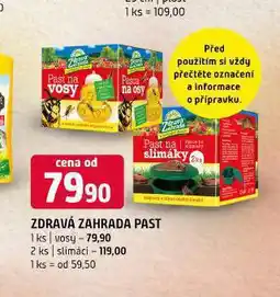 Terno Past na slimáky nabídka