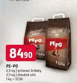 Terno Pe-po dřevěné uhlí nabídka