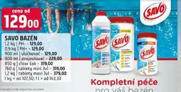 Terno Savo bazén chlor šok nabídka