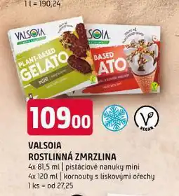 Terno Valsoia rotlinná zmrzlina nabídka