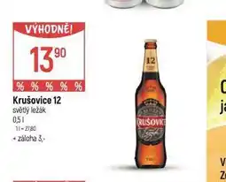 Globus Pivo krušovice 12 královský ležák nabídka