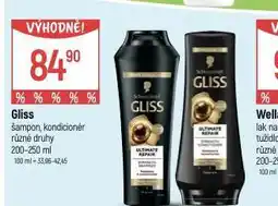 Globus Gliss šampon, kondicioner nabídka