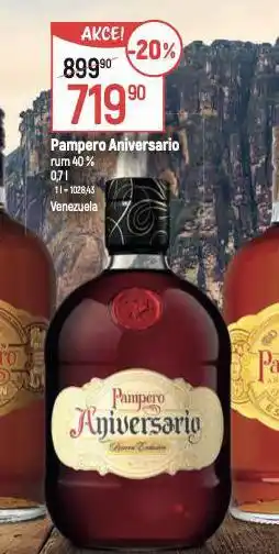 Globus Pampero aniversario um nabídka