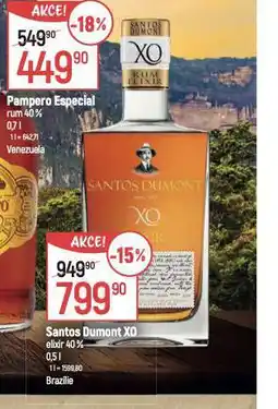 Globus Santos dumont xo elixír nabídka