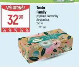 Globus Tento fanily papírové kapesníky nabídka