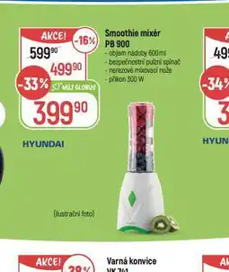 Globus Hyundai smoothie mixér nabídka