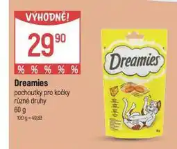 Globus Dreamies pochoutky pro kočky nabídka