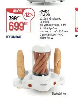 Globus Hyundai hot-dog nabídka