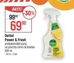 Globus Dettol power & fresh sprej nabídka