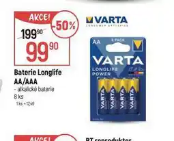 Globus Varta baterie longlife nabídka