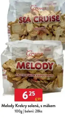 Qanto Melody Krekry solené, s mákem nabídka