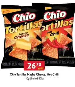 Qanto Chio Tortillas Nacho Cheese, Hot Chili nabídka