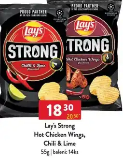 Qanto Lay's Strong Hot Chicken Wings, Chili & Lime nabídka