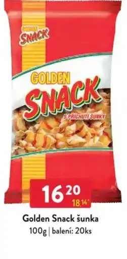Qanto Golden Snack šunka nabídka