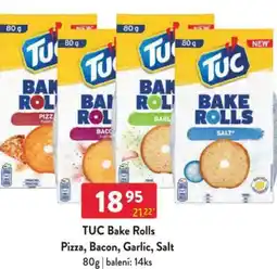 Qanto TUC Bake Rolls Pizza, Bacon, Garlic, Salt nabídka