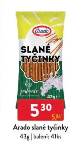Qanto Arado slané tyčinky nabídka